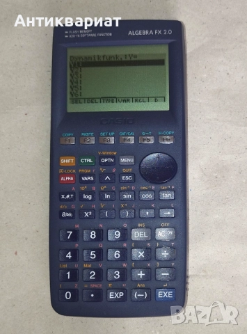 Висок клас научен калкулатор Casio ALGEBRA FX 2.0, снимка 5 - Друга електроника - 52517246