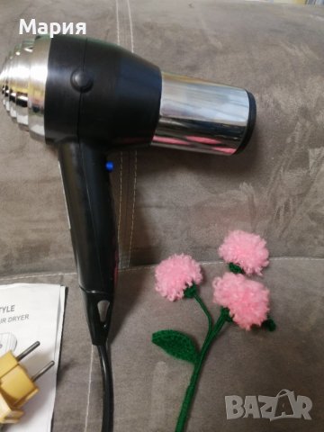 Професионален сешоар 1600 Watt с дифузер и бутон за охлаждане , снимка 12 - Друга електроника - 40350956