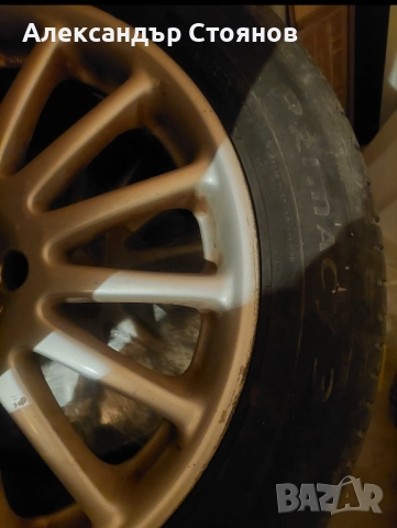 Алуминиеви джанти с гуми , снимка 3 - Гуми и джанти - 51655322