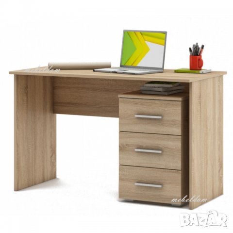 Бюро 120см. и шкаф с 3 чекмеджета(код-1283), снимка 3 - Бюра - 28835768