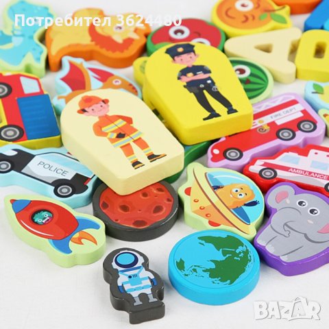 Детски Сортер и Пъзел, снимка 8 - Образователни игри - 40325842