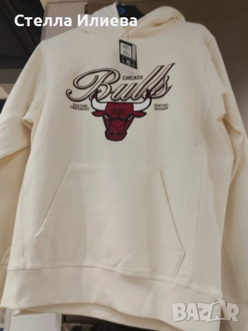 Суичър NBA Chicago Bulls , снимка 6 - Блузи с дълъг ръкав и пуловери - 52285285