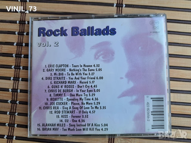 Rock Ballads Volume 2, снимка 3 - CD дискове - 50803929