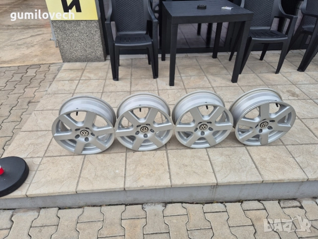 4бр.джанти Фолксваген 15 цола GERMANY , снимка 6 - Гуми и джанти - 52016065