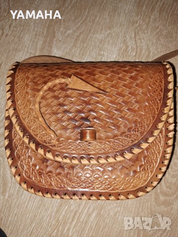 Ретро  Дамска  Кожена  Чанта ЕСТЕСТВЕНА КОЖА 