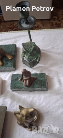 бронзова мечка и др бронзови предмети 