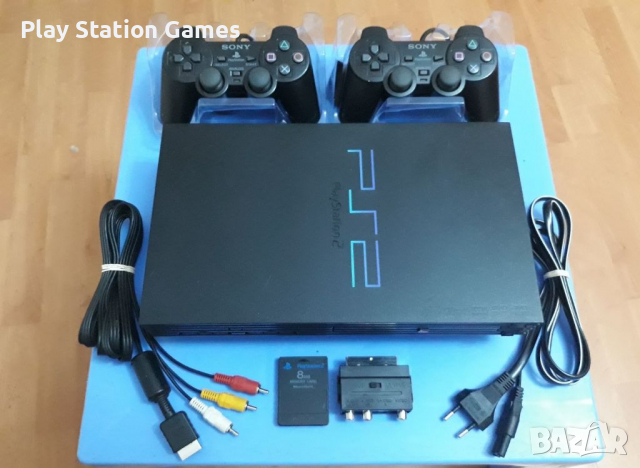 PLAY STATION 2+2 джойстика+1 Игрa, снимка 3 - PlayStation конзоли - 30807783