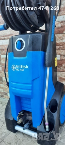 Водоструйка  Nilfisk MC-4M 180bar 3.4kw 220V , снимка 12 - Парочистачки и Водоструйки - 53516528