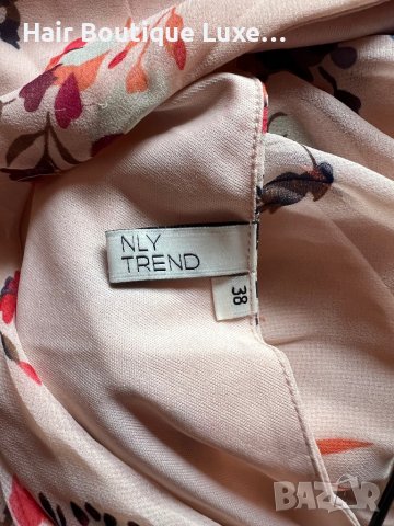 Рокля с един ръкав десен на цветя и панделка 🎀, снимка 8 - Рокли - 43839264