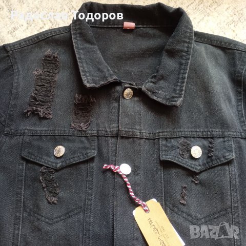 Мъжко дънково яке , снимка 3 - Якета - 38037216