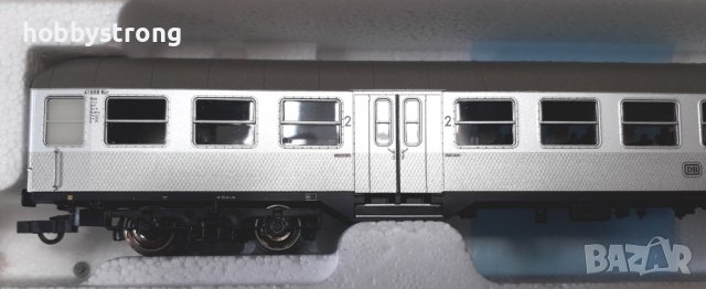 Комплект три пътнически вагона Silberling DB HO 1:87 Roco 41250B, снимка 4 - Колекции - 38397034