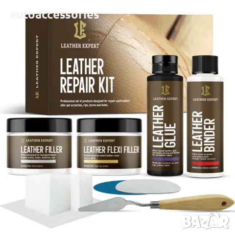 	Комплект за ремонт на кожа Leather Expert Repair Kit – 2х25мл + 2х50мл