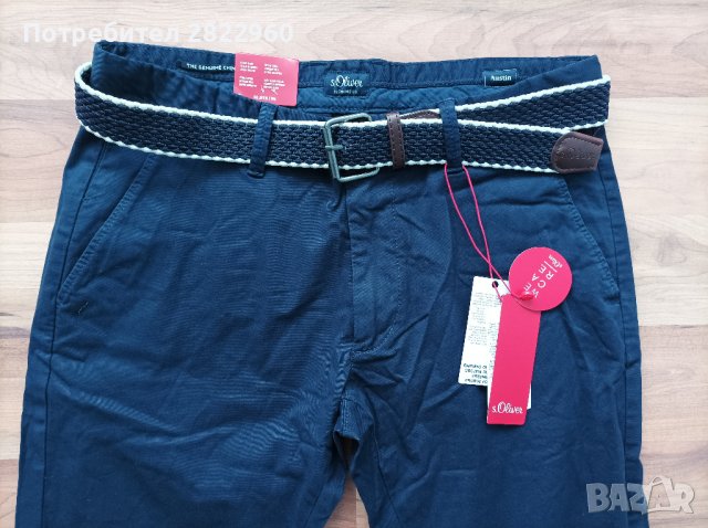 S Oliver нов мъжки панталон, снимка 2 - Панталони - 36671582