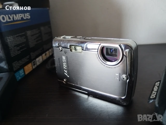 Подводна камера OLYMPUS Stylus 725 SW 7.1 MP Waterproof  , снимка 12 - Фотоапарати - 47299509