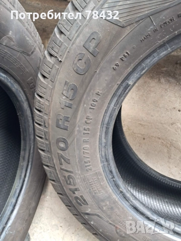 Бусови гуми 215/70/15 -2бр, снимка 4 - Гуми и джанти - 52458373