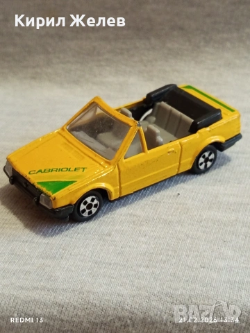 Метална количка кабриолет ретро стил за КОЛЕКЦИЯ ДЕКОРАЦИЯ 36561, снимка 3 - Колекции - 53571777