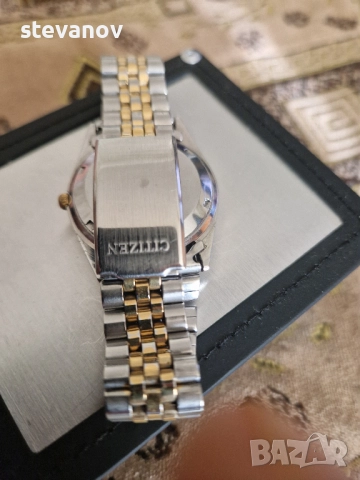 citizen 21jevls автоматик жълт механизъм, снимка 6 - Мъжки - 52231560