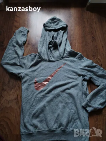 Nike NIKE CLUB FUNNEL GRAPHIC - страхотно дамско горнище S, снимка 5 - Спортни екипи - 49800166