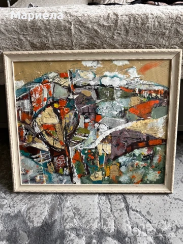 Картина,смесена техника,Митко Янков,цена 400 лв.