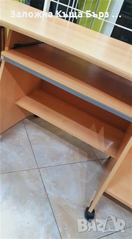 Подвижно Бюро 140х60х75  Много Добро Състояние!!!, снимка 9 - Бюра - 40000671