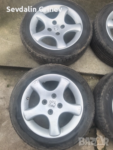 Джанти с гуми за пежо 306 , снимка 2 - Гуми и джанти - 52869789