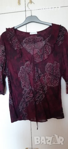 Дамски леки блузи с дълги, къси и 3/4 ръкави, снимка 6 - Блузи с дълъг ръкав и пуловери - 37214746