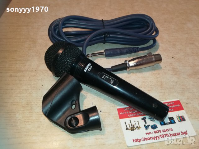 shure c608 profi mic+кабел и държач 2603211004, снимка 9 - Микрофони - 32308086