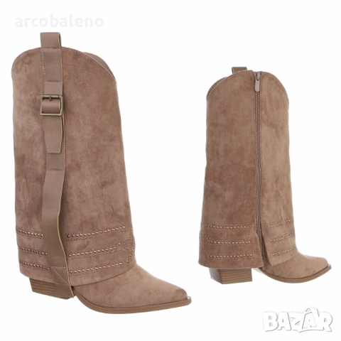 Дамски уестърн и байкърски ботуши, 3цвята , снимка 11 - Дамски ботуши - 52325081