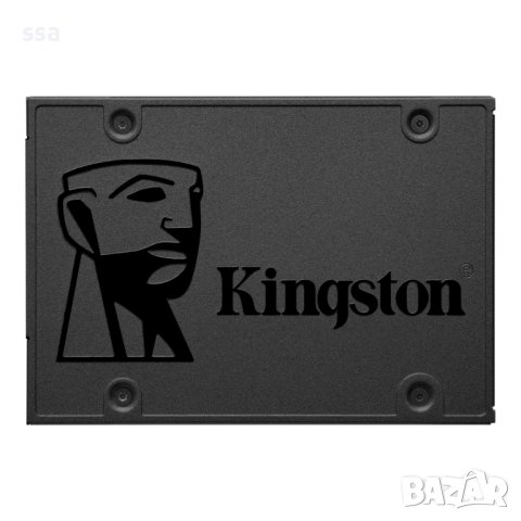 KINGSTON A400 960GB SSD, 2.5” 7mm, SATA 6 Gb/s, R/W: 500 / 450 MB/s, снимка 1 - Монитори - 43204611