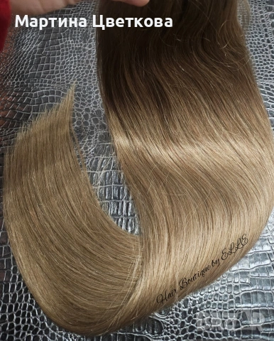 100 % Естествена РЕМИ коса, снимка 7 - Аксесоари за коса - 53598320