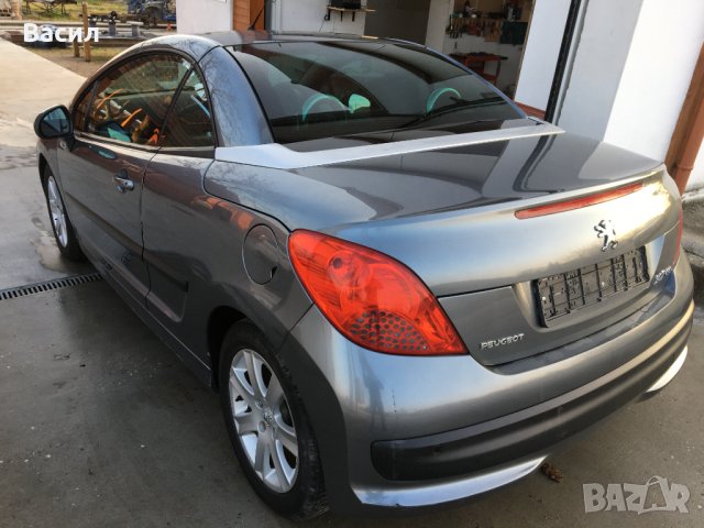 Peugeot 207 cc Cabriolet 1.6 16V 120к.с Пежо 207 Кабрио 1.6 16В 120к.с pejo на части!, снимка 7 - Автомобили и джипове - 32316076
