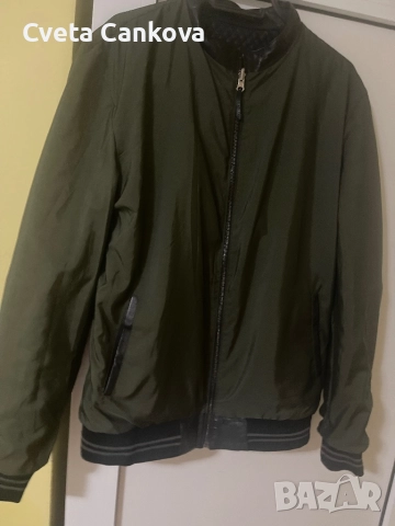 Кожено яке с две лица, снимка 10 - Якета - 51683496