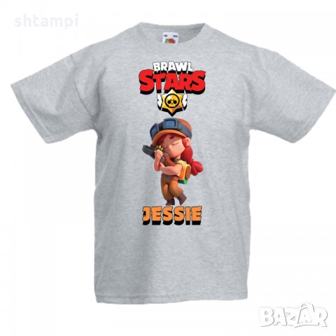 Детска тениска Jessie 3 Brawl Stars, снимка 3 - Детски тениски и потници - 32920965