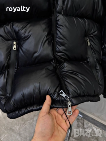 Burberry Черно Зимно Мъжко Яке Клас Оригинал, снимка 7 - Якета - 52865248