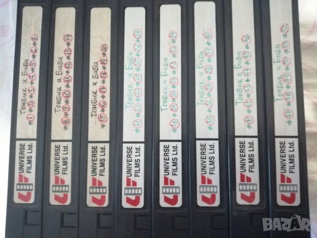 анимационна поредица "Томбик и Биби" на VHS, снимка 1 - Анимации - 29013748