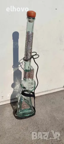 Бутилка с поставка ''Old Carabine'', снимка 3 - Други ценни предмети - 49219166