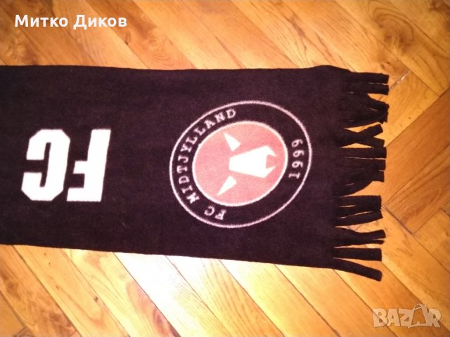FC Midtjylland Denmark футболен шал, снимка 4 - Футбол - 28204041