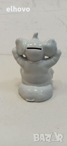 Керамично слонче-касичка, снимка 2 - Антикварни и старинни предмети - 32835204