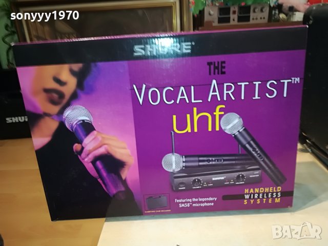 SHURE WIRELESS MICROPHONE 3008221650, снимка 2 - Микрофони - 37847730