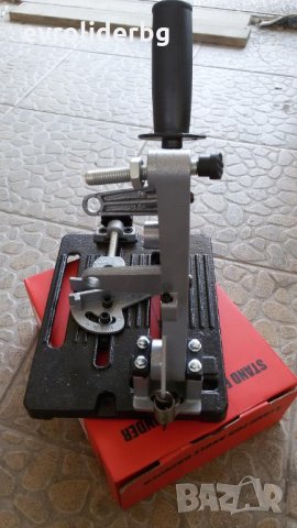 СУПЕР ПРОМОЦИЯ!!! СТОЙКА ЗА ЪГЛОШЛАЙФ/ФЛЕКС 115мм-125мм, снимка 3 - Други инструменти - 26649237