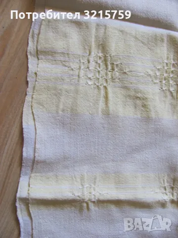 19в. кърпа, ръчно тъкан кенар, дантела , 2 броя, снимка 5 - Антикварни и старинни предмети - 50421153