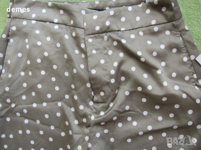  Дамски панталон в сив цвят ня точки ZARA размер М, нов, снимка 2 - Панталони - 32504315