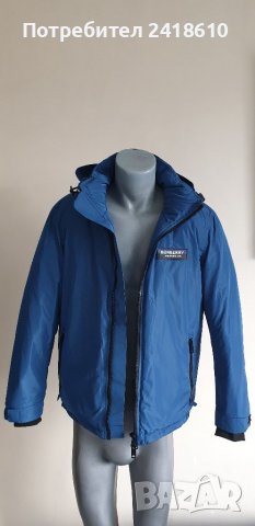 Burberry Mens Down Jacket Slim Fit Size 50/L ОРИГИНАЛ! Мъжко Зимно пухено Яке!, снимка 10 - Якета - 39543646