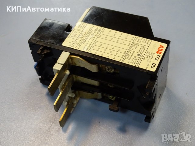 термична защита ABB T75 DU 29-42A, снимка 8 - Резервни части за машини - 37461258