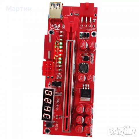 Екстендер extender райзър riser версия Ver014 pro, снимка 4 - Кабели и адаптери - 37149357