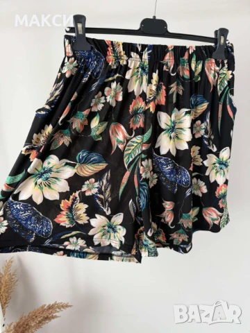 Чудни къси МАКСИ панталонки от невероятно мека и силно еластична материя, снимка 1