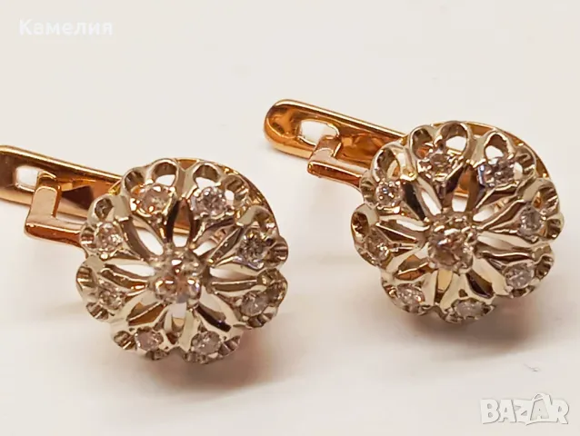 Руско злато , снимка 11 - Обеци - 50405866