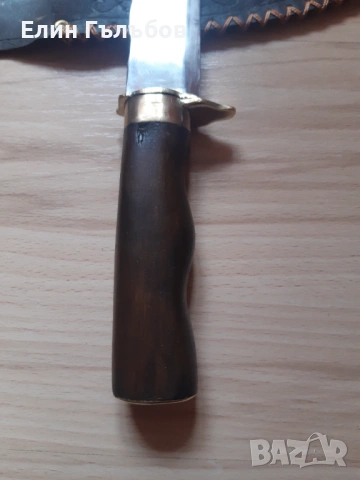 Нож с кания, ръчно кован, неупотребяван, снимка 10 - Ножове - 53074967