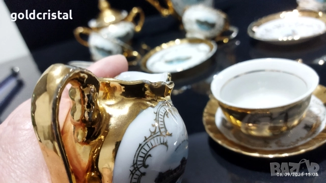 старинен немски порцелан чаши за кафе , снимка 18 - Антикварни и старинни предмети - 51628605