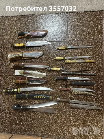 Колекция ножове и кортици , снимка 4 - Ловно оръжие - 53215298